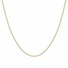 Jordan Blue 14k 1.4 Mm Tight Curb Chain Necklace