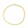 Jordan Blue 14k Gold Filled 2.8 Mm Rope Chain Bracelet