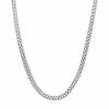 Jordan Blue Sterling Silver Popcorn Chain Necklace