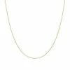 Jordan Blue 14k Gold 0.9 Mm Cable Chain Necklace
