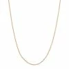 Jordan Blue 14k Rose Gold-Plated Silver Adjustable Cable Chain Necklace - 22 In.