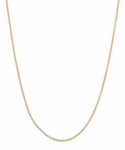 Jordan Blue 14k Rose Gold-Plated Silver Adjustable Cable Chain Necklace - 22 In.
