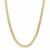 Jordan Blue 14k Gold Over Silver Popcorn Chain Necklace Rose