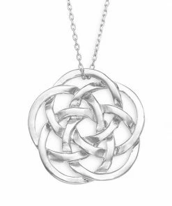 Jordan Blue Sterling Silver Celtic Knot Pendant