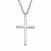Jordan Blue Sterling Silver Cross Pendant