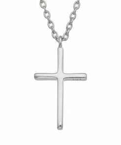 Jordan Blue Sterling Silver Cross Pendant