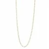 Jordan Blue 14k Gold 2.8 Mm Figaro Chain Necklace