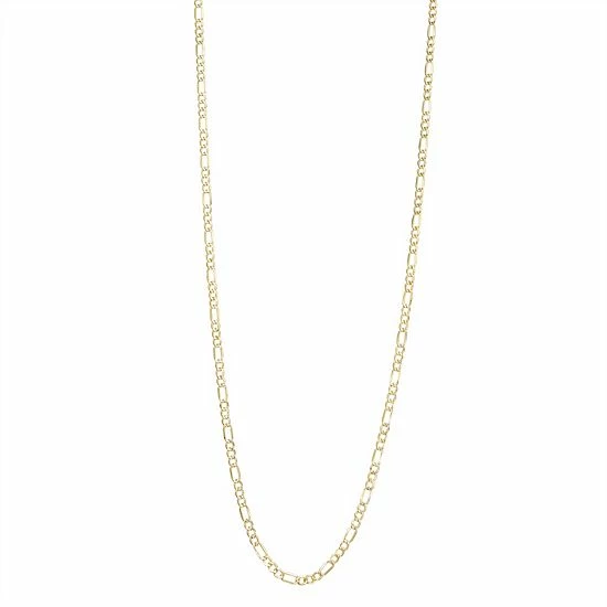 Jordan Blue 14k Gold 2.8 Mm Figaro Chain Necklace