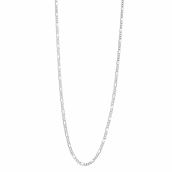 Jordan Blue 14k Gold 2.8 Mm Figaro Chain Necklace - Image 3