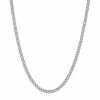 Jordan Blue Sterling Silver Curb Chain Necklace