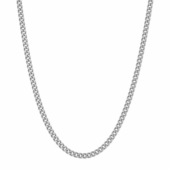 Jordan Blue Sterling Silver Curb Chain Necklace