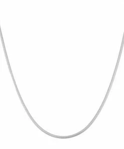 Jordan Blue Sterling Silver Snake Chain Necklace