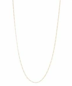 Jordan Blue 14k Gold Filled 2.1 Mm Figaro Chain Necklace