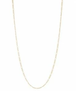 Jordan Blue 14k Gold Filled 2.9 Mm Figaro Chain Necklace