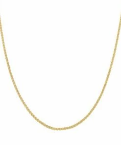 Jordan Blue 14k Gold Wheat Pendant Necklace