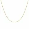 Jordan Blue 14k Gold 1.3 Mm Box Chain Necklace