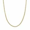 Jordan Blue 14k Gold 2.45 Mm Wheat Chain Necklace Yellow