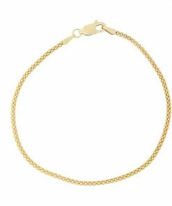 Jordan Blue 14k Gold Filled 1.9 Mm Popcorn Chain Bracelet
