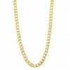 Jordan Blue Men's 14k Gold Cuban Curb Chain Necklace Yellow