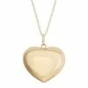 Jordan Blue 10k Gold Heart Pendant
