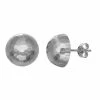 Jordan Blue 10k Gold Hammered Ball Stud Earrings