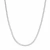 Jordan Blue Sterling Silver Snake Chain Necklace