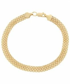 Jordan Blue 14k Gold Bismark Chain Bracelet