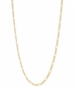 Jordan Blue Men's 14k Gold Filled 4.6 Mm Figaro Chain Necklace
